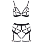 Ensemble lingerie harnais ouvert - Cottelli