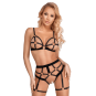 Ensemble lingerie harnais ouvert - Cottelli
