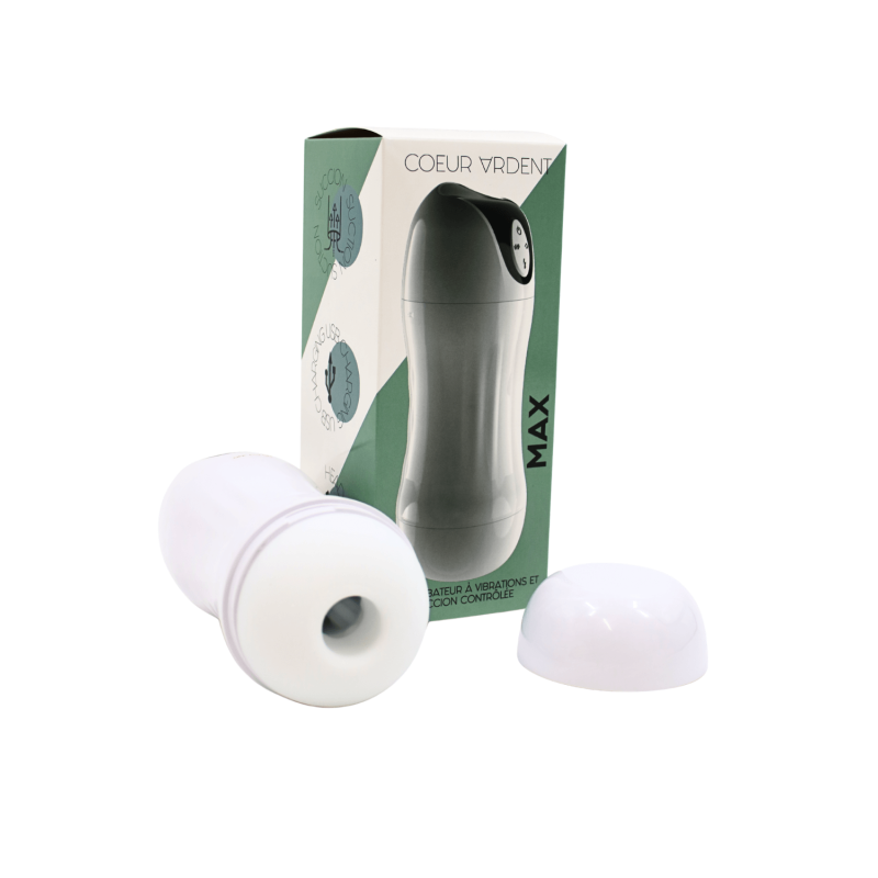 MAX – Masturbateur à Vibrations &amp; Succion Contrôlée USB
