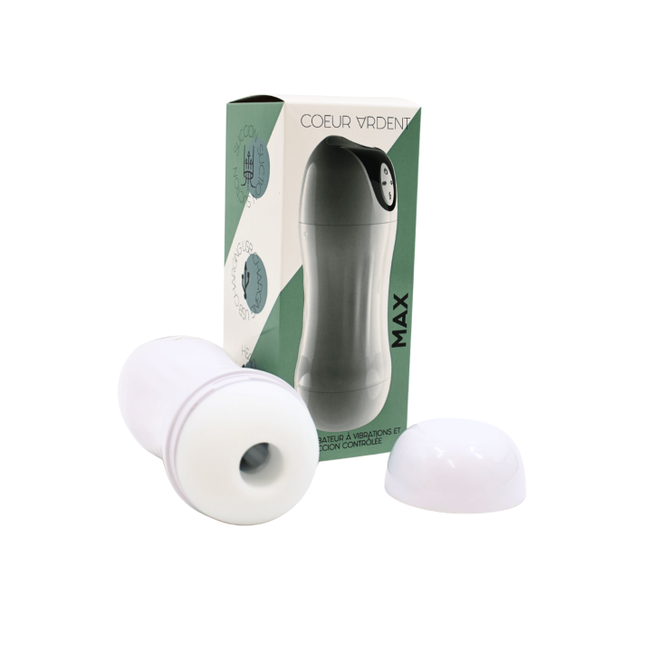 MAX – Masturbateur à Vibrations &amp; Succion Contrôlée USB