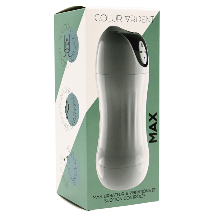 MAX – Masturbateur à Vibrations &amp; Succion Contrôlée USB
