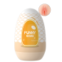 Gaine Masturbatrice Réutilisable FUNNY EGG – Design Réaliste Vagin lèvres moyennes