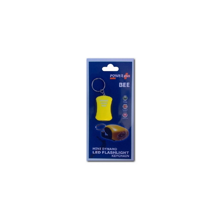 POWERplus BEE Mini dynamo LED světýlko na klíče