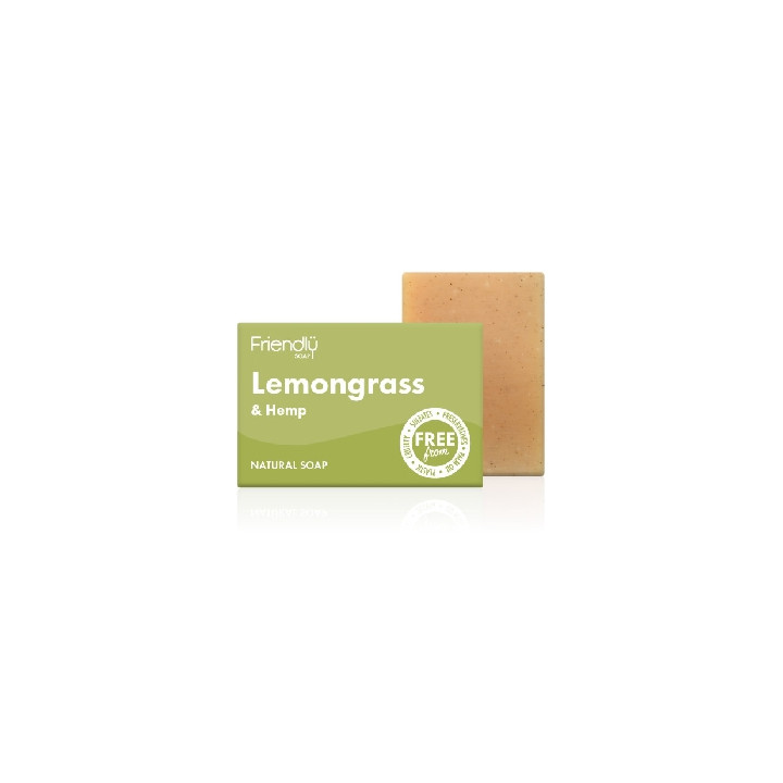 Friendly Soap přírodní mýdlo citronová tráva a konopí