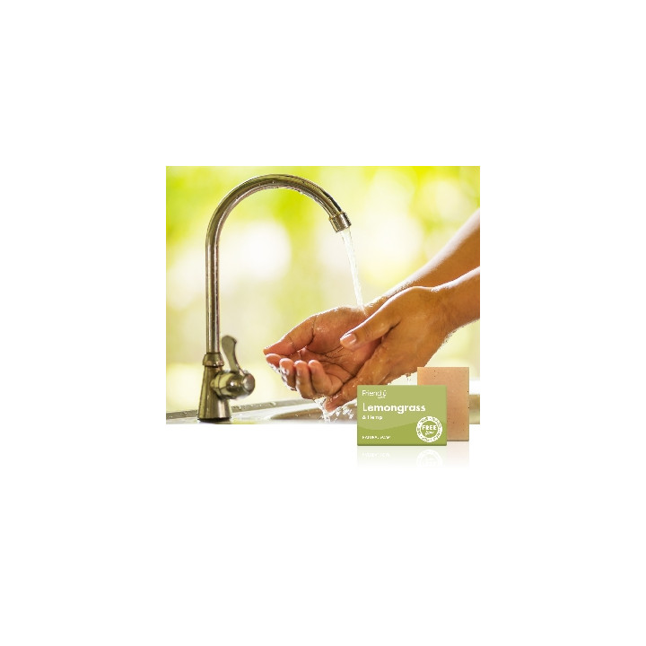 Friendly Soap přírodní mýdlo citronová tráva a konopí