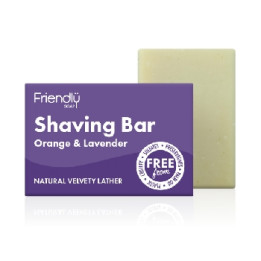 Friendly Soap přírodní mýdlo na holení pomeranč a levandule