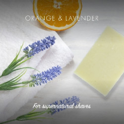 Friendly Soap přírodní mýdlo na holení pomeranč a levandule