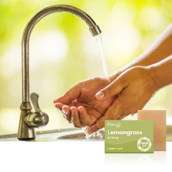 Friendly Soap přírodní mýdlo citronová tráva a konopí 7ks zero waste balení
