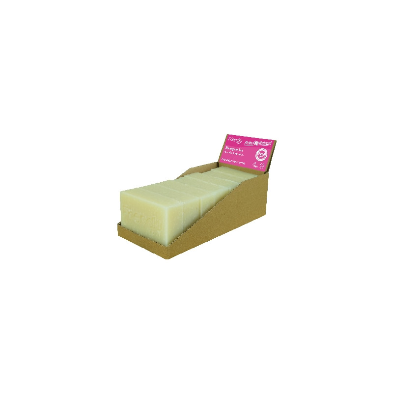 Friendly Soap přírodní mýdlo na vlasy levandule a pelargónie 7ks zero waste balení