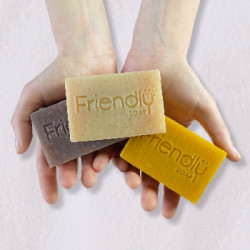 Friendly Soap přírodní mýdlo pačuli a santalové dřevo 7ks zero waste balení
