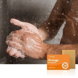 Friendly Soap přírodní mýdlo pomeranč a grep 7ks zero waste balení