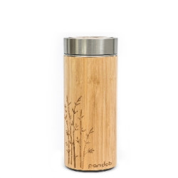 Pandoo Vakuová termoska na čaj s nerezovým sítkem 360 ml
