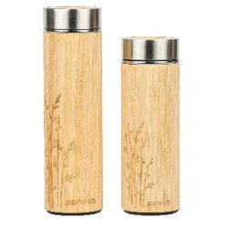 Pandoo Vakuová termoska na čaj s nerezovým sítkem 360 ml