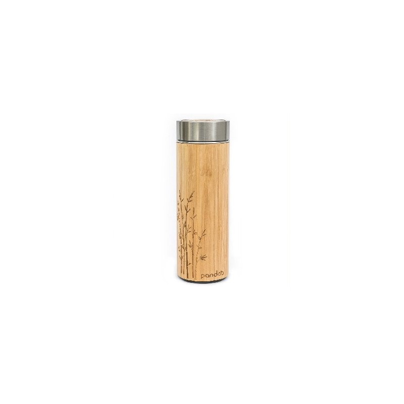 Pandoo Vakuová termoska na čaj s nerezovým sítkem 480 ml