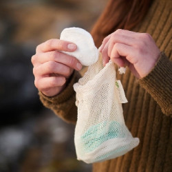 Pandoo Bambusové pratelné odličovací tamponky 10 ks