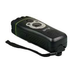 POWERplus Dynamo LED baterka a rádio Wolf