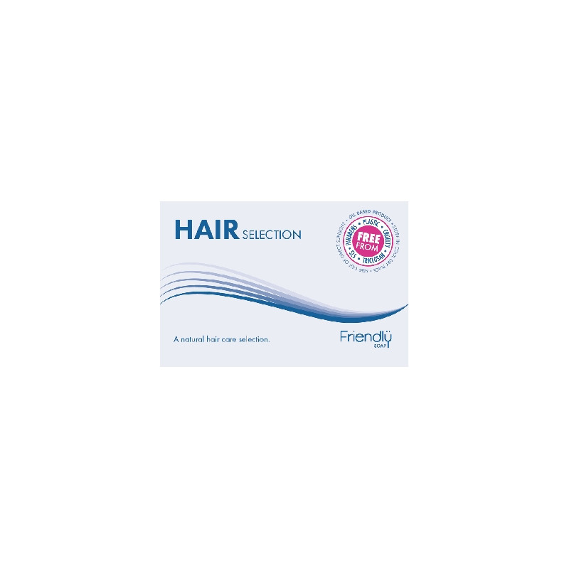 Friendly Soap přírodní mýdlo set mýdel pro péči o vlasy 4x 95g