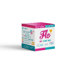 FLO Ultra tenké menstruační vložky z bio bambusu s křidélky mix 10 ks denních a 5 ks nočních