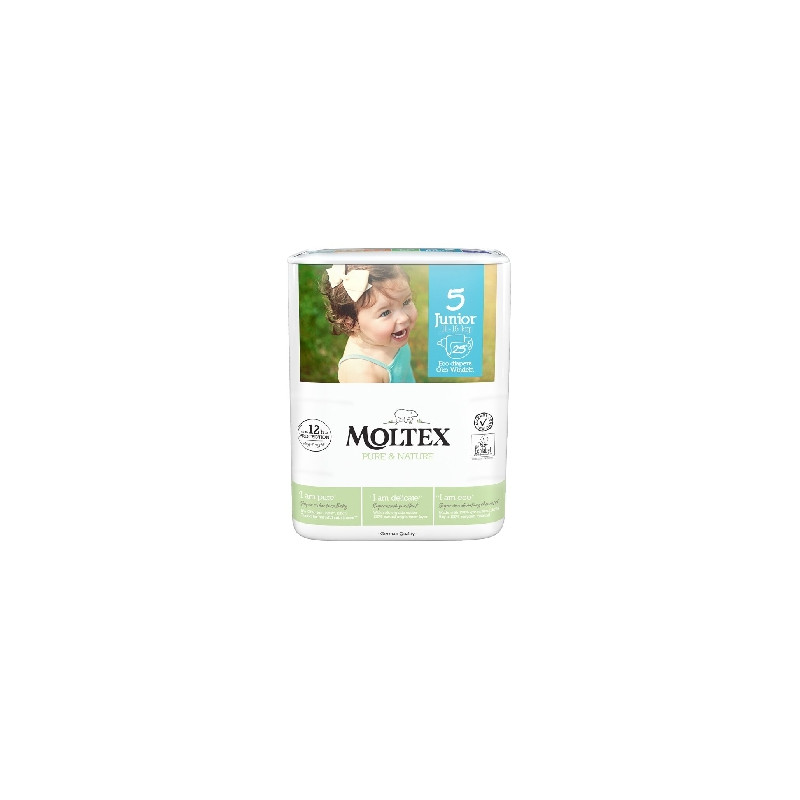 Moltex Pure and Nature Ekoplenky Junior 11-16 kg 25 ks