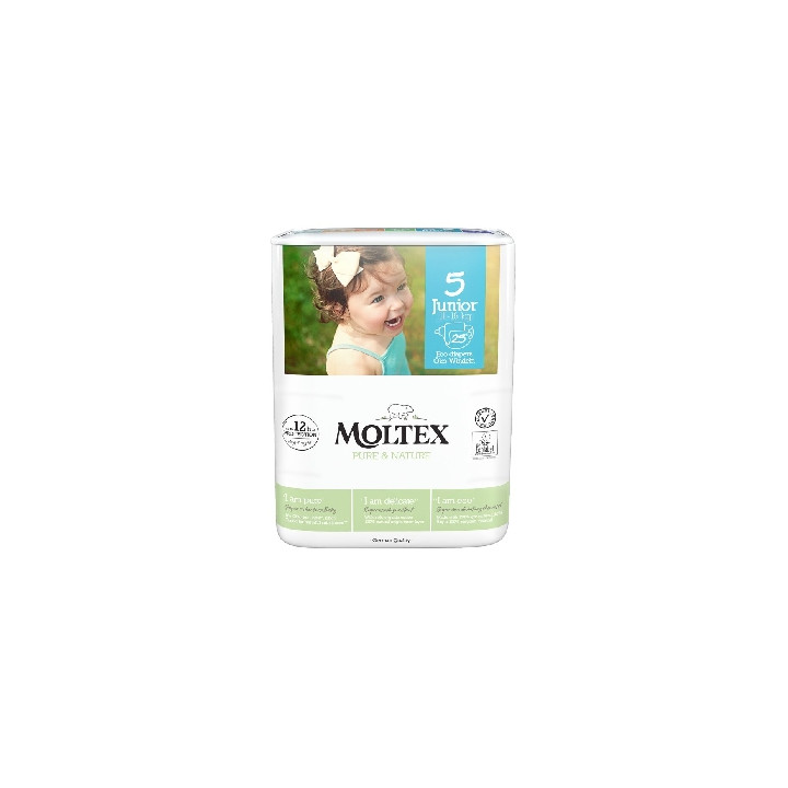 Moltex Pure and Nature Ekoplenky Junior 11-16 kg 25 ks