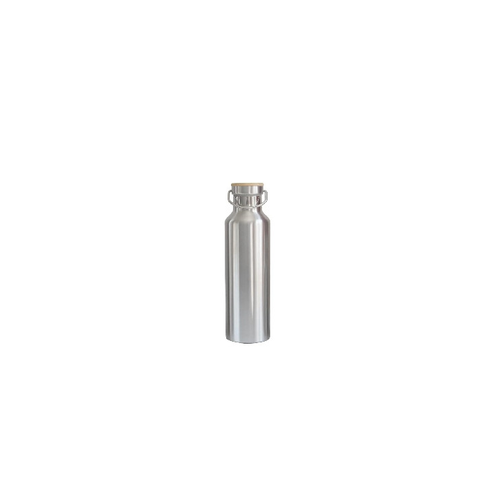 Pandoo Nerezová termoska s bambusovým víčkem 750 ml