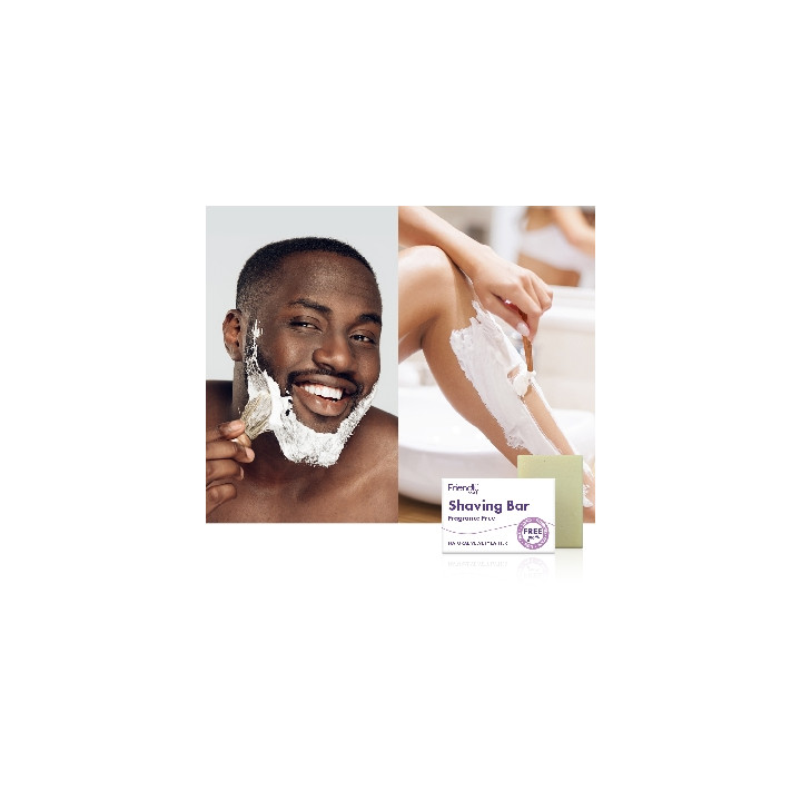 Friendly Soap přírodní mýdlo na holení bez vůně