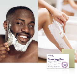 Friendly Soap přírodní mýdlo na holení bez vůně 7ks zero waste balení