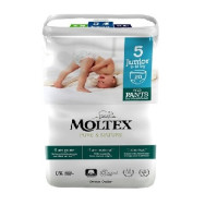 Moltex Pure and Nature Natahovací plenkové kalhotky Junior 9 -14 kg 20 ks