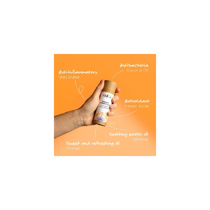 Your Nature Tuhý deodorant Pomeranč a Pačule 70 g