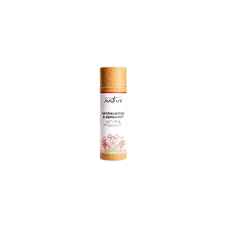 Your Nature Tuhý deodorant Santalové dřevo a Bergamot 70 g