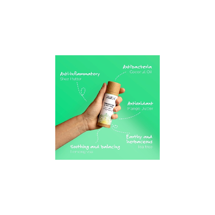 Your Nature Tuhý deodorant Citronová tráva a Tea tree 70 g