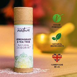 Your Nature Tuhý deodorant Citronová tráva a Tea tree 70 g