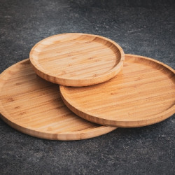Pandoo Bambusový talíř 25 cm