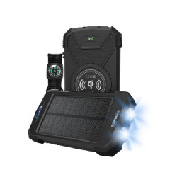 POWERplus Beluga Solární powerbank 1,2 W 10000mAh IPX4