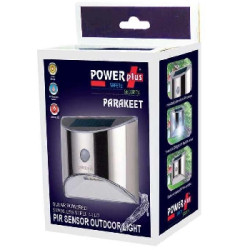 POWERplus Parakeet Solární nástěnné venkovní osvětlení s pohybovým senzorem