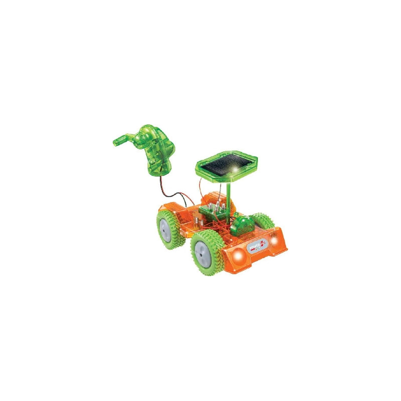 POWERplus Grasshopper Solární autíčko s dynamem