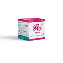 FLO Ultra tenké menstruační vložky z bio bambusu s křidélky 16 ks denních