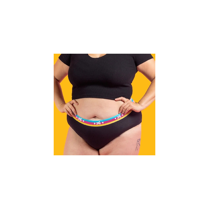 FLO Menstruační kalhotky černé 2XL