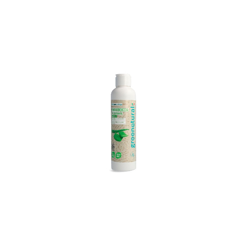 Greenatural Regenerační sprchový gel aloe vera a oliva BIO 250 ml