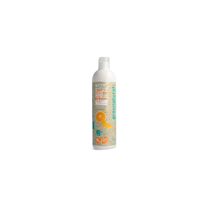 Greenatural Šampon pro jemné vlasy citrusové plody BIO 400 ml