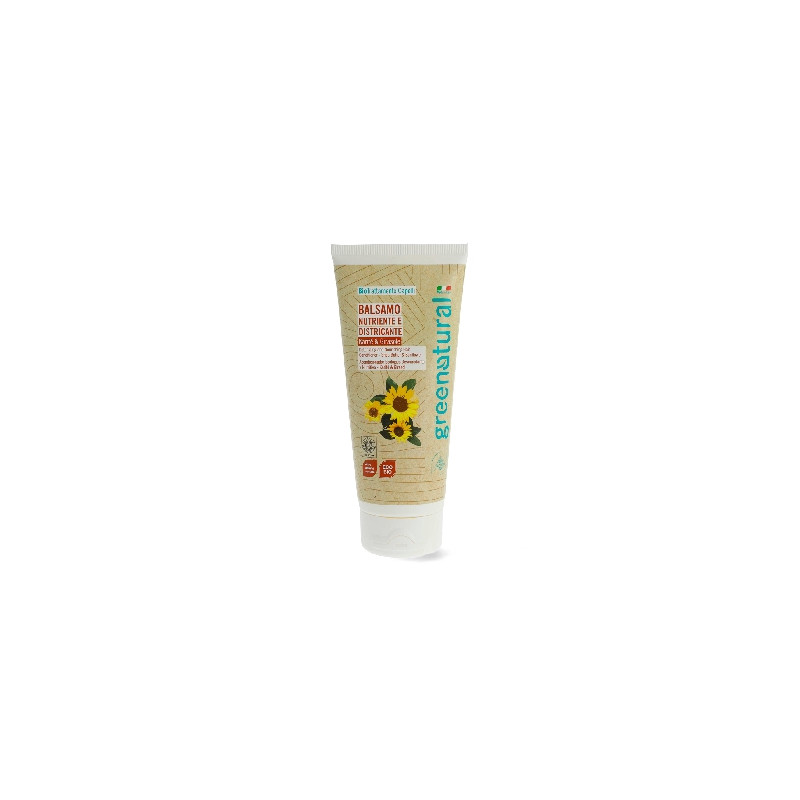 Greenatural Vyživující vlasový kondicionér bambucké máslo a slunečnicový olej BIO 200 ml