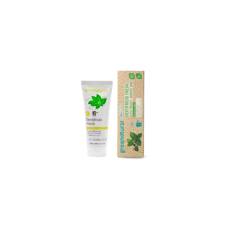 Greenatural Zubní pasta máta a eukalyptus BIO 75 ml