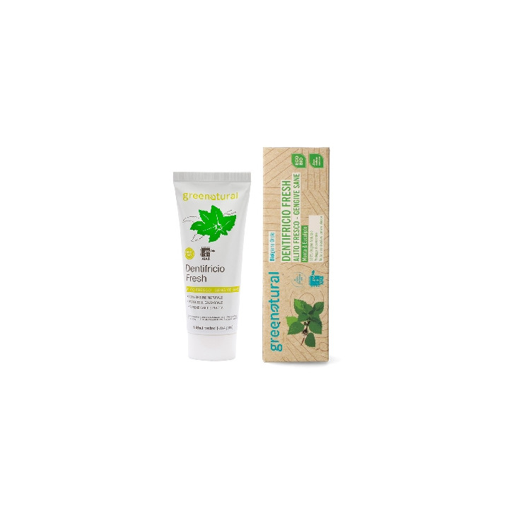 Greenatural Zubní pasta máta a eukalyptus BIO 75 ml