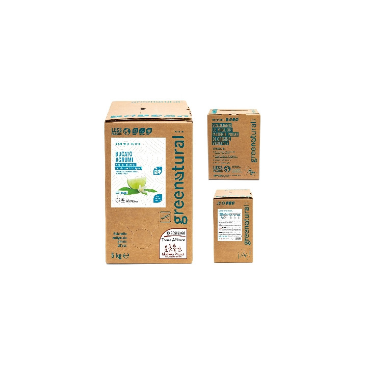 Greenatural Prací gel citrusové plody 5 kg
