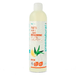 Greenatural Prostředek na mytí nádobí aloe vera a citron 500 ml