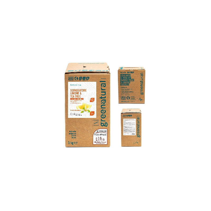 Greenatural Multifunkční odmašťovač povrchů citron a tea tree 5 kg