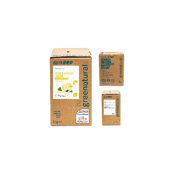 Greenatural Čistič na sklo a zrcadla citron 5 kg