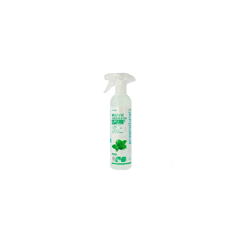 Greenatural Multifunkční čistič povrchů s aktivním kyslíkem máta a eukalyptus 500 ml