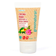 Greenatural Ochranný krém na ruce avokádo a šípek BIO 75 ml