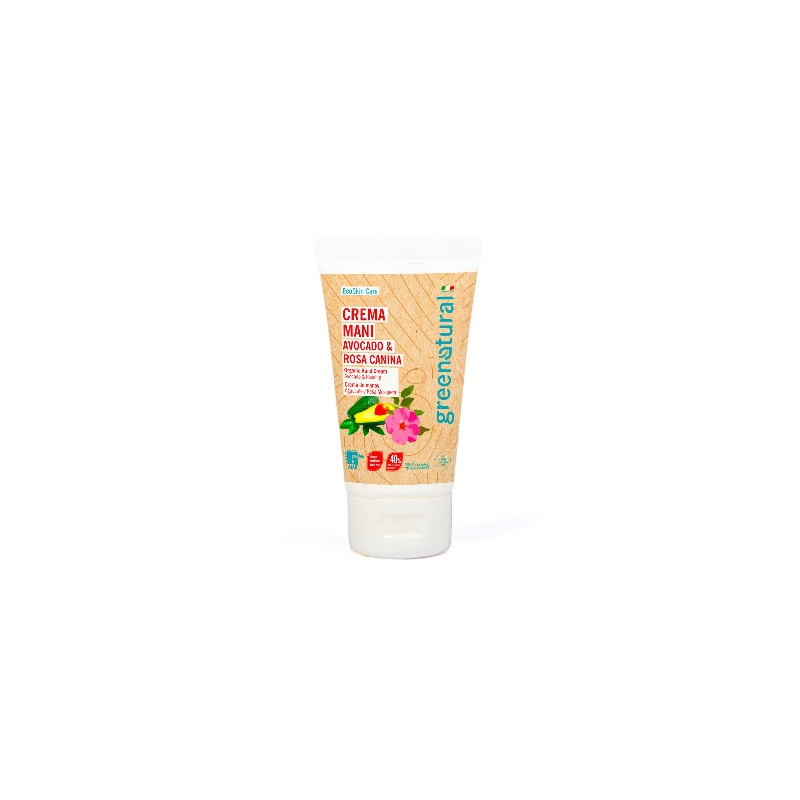 Greenatural Ochranný krém na ruce avokádo a šípek BIO 75 ml